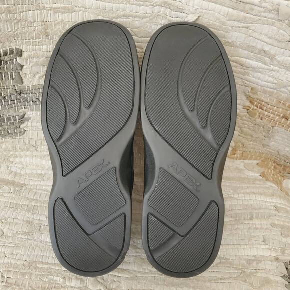 APEX Conform Double Strap Casual Shoe Black #1260 9.5 M - Picture 11 of 11